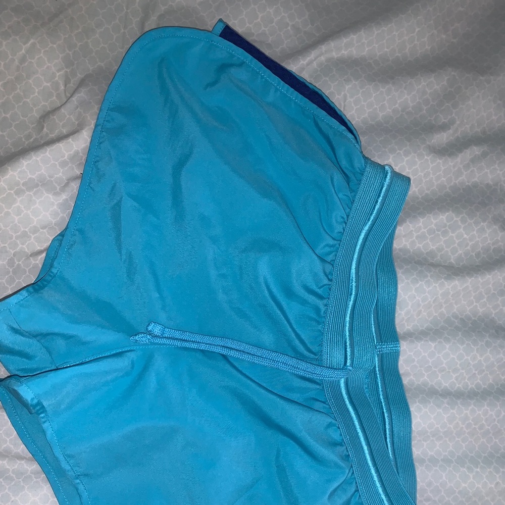 Blue nike shorts